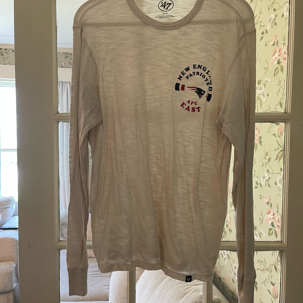 47 Brand Cream Long Sleeve Tee